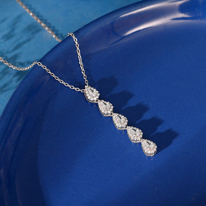 Silver Twilight Sparkle Pendant with Link Chain