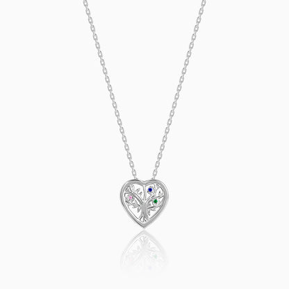 Silver Rooted in Her Necklace