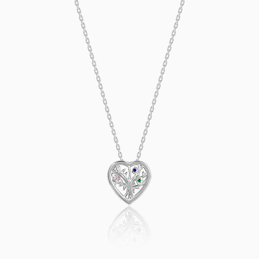 Silver Rooted in Her Necklace