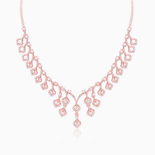Rose Gold Gloria Necklace