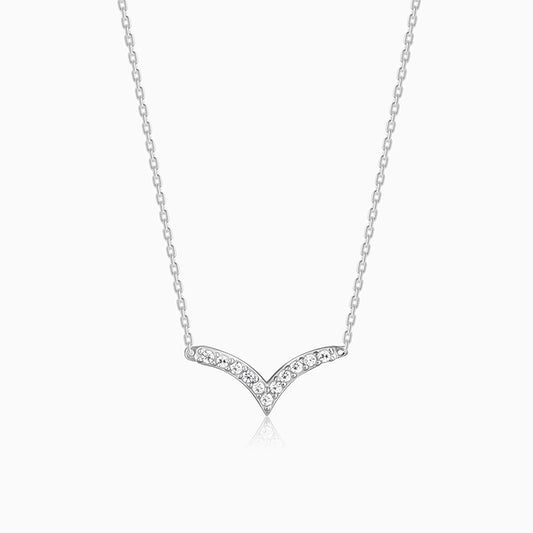 Silver Avya Necklace- silver necklace for women