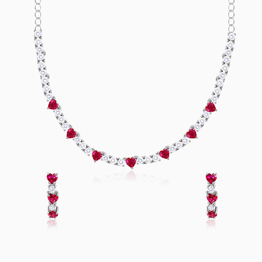 Silver Crimson Crush Set