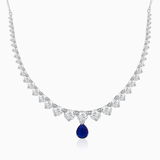 Silver Moonlight Bliss Necklace