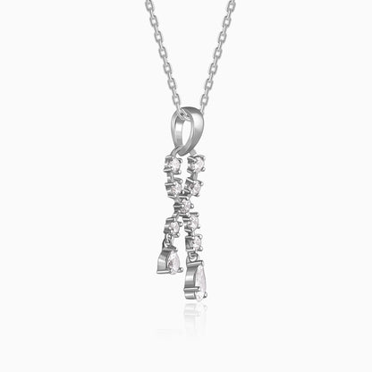 Silver Wildest Dreams Pendant With Link Chain