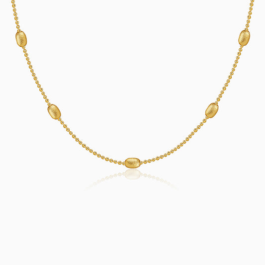 Golden Minimal Glow Necklace