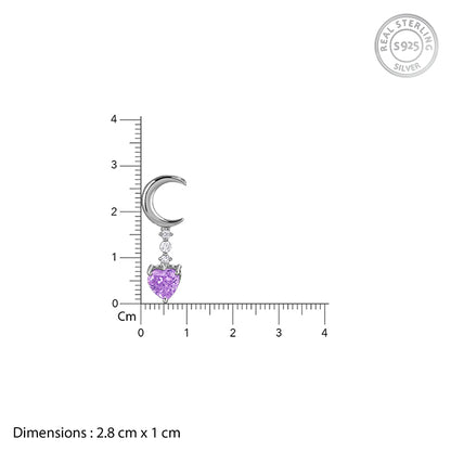 Silver Lunar Promise Necklace