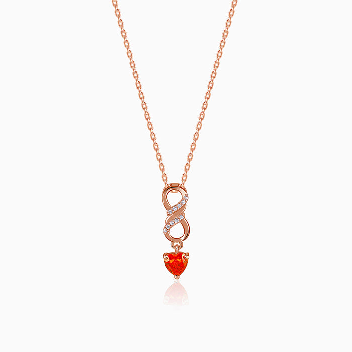 Rose Gold Choosing You Necklace