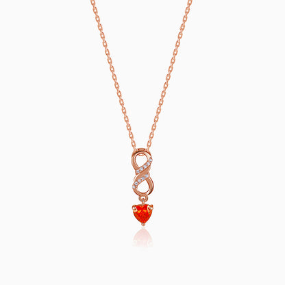 Rose Gold Choosing You Necklace