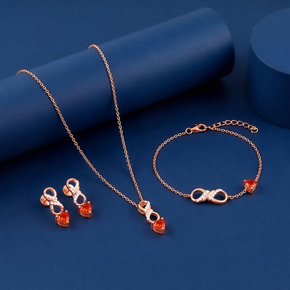 Rose Gold Choosing You Set of 3