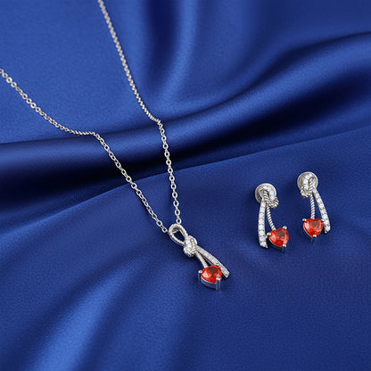 Silver Bleeding Love Set