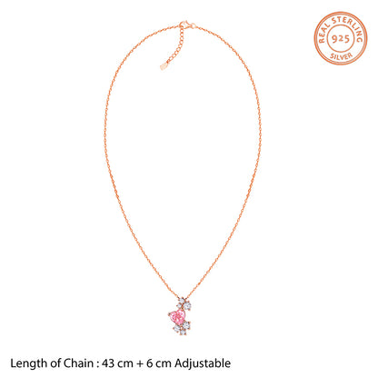 Rose Gold Heart Beat Set