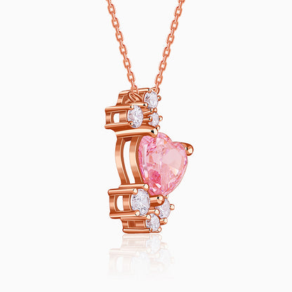 Rose Gold Heart Beat Set of 4
