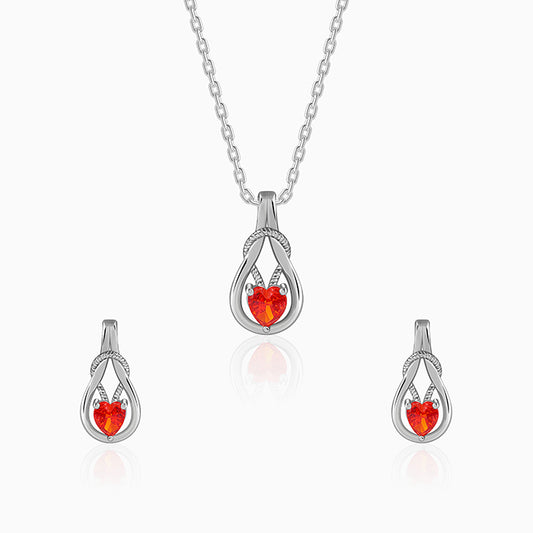 Silver Silent Vows Set