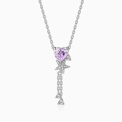 Silver Forever Held Necklace