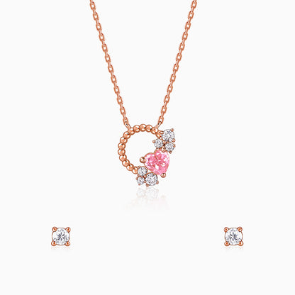 Rose Gold Heartbound Set