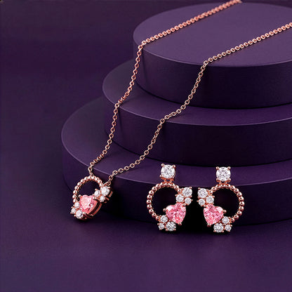 Rose Gold Heartbound Set