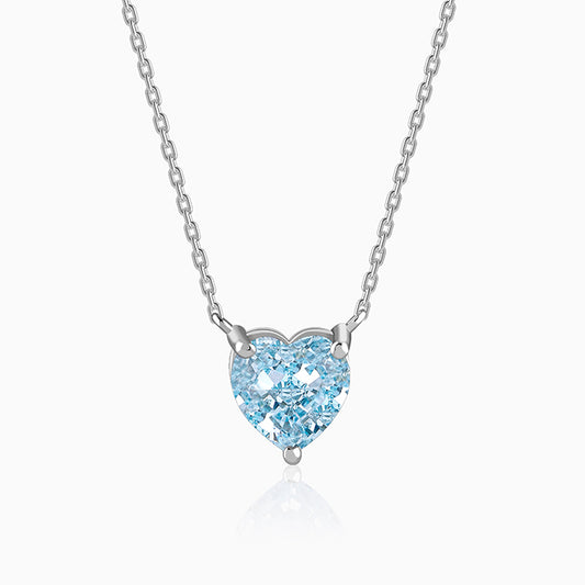 Silver Kiss Me Necklace