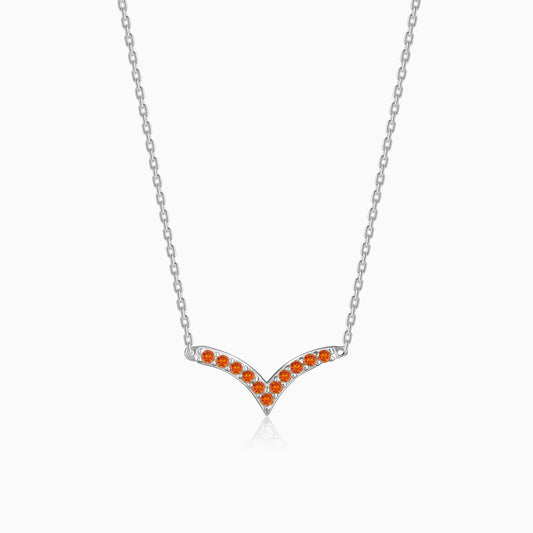 Silver Coatlicue Necklace
