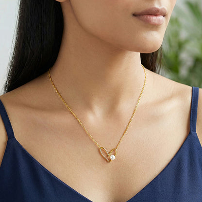 Kriti Sanon Golden Saranghae Necklace