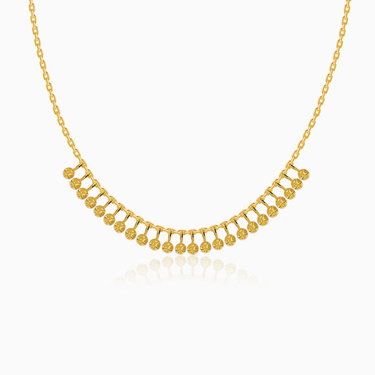 Golden Dots Necklace