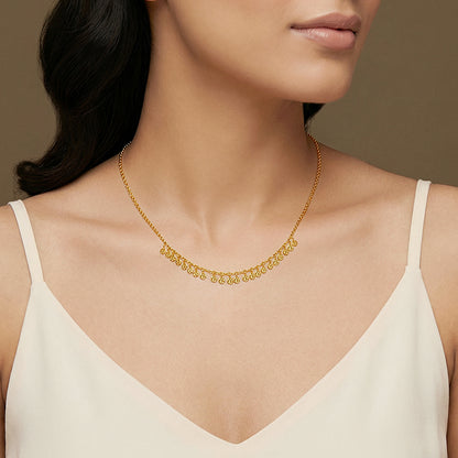 Golden Dots Necklace