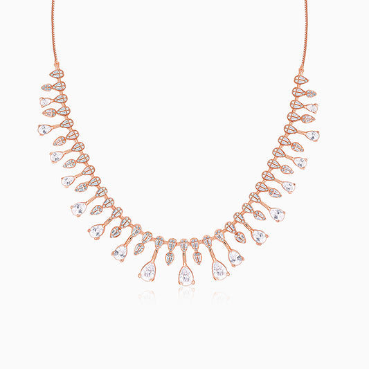 Rose Gold Romanov Necklace