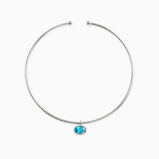 Silver Dike Necklace