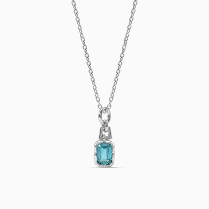 Silver Thoosa Pendant with Link Chain