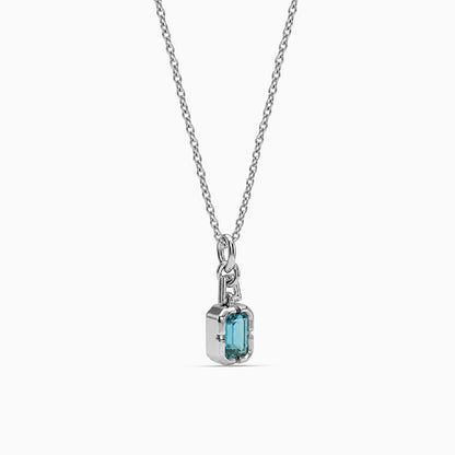 Silver Thoosa Pendant with Link Chain