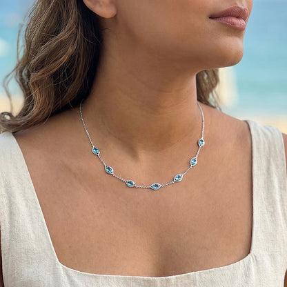 Silver Oenone Necklace