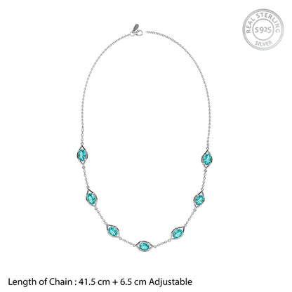 Silver Oenone Necklace