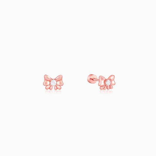 Rose Gold Bowie Ear Piercings
