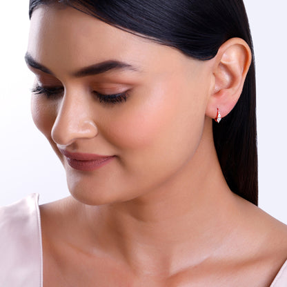 Rose Gold Loopa Ear Piercings