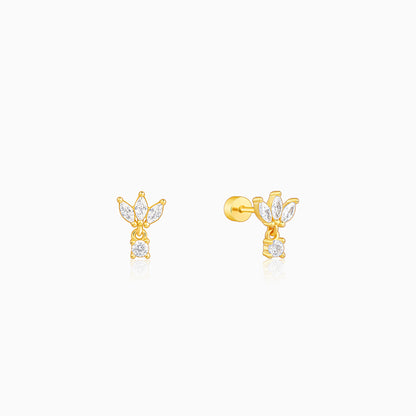 Golden Zinnia Ear Piercings