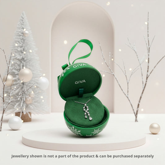 Green Bauble Gift Box for Pendant/Earrings (box only)
