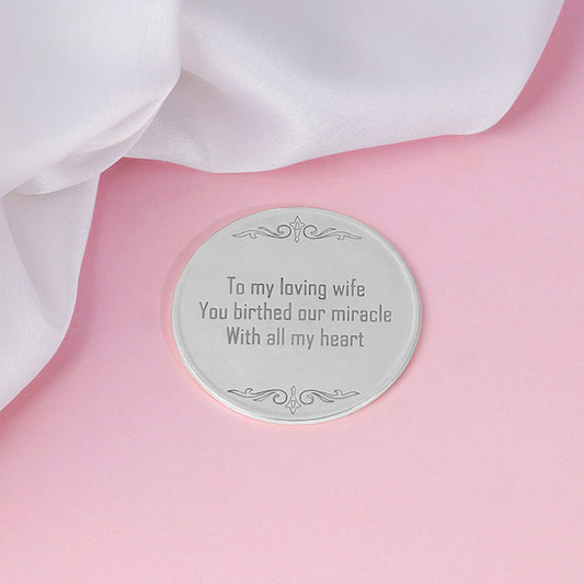 Silver Personalised Always You Coin - 20g
