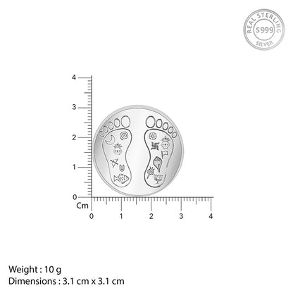 Silver Padam Coin - (10g)