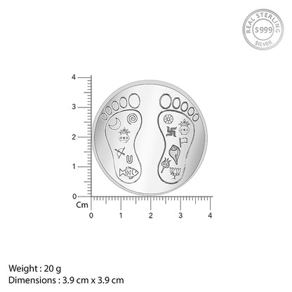 Silver Padam Coin - (20g)