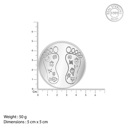 Silver Padam Coin - (50g)