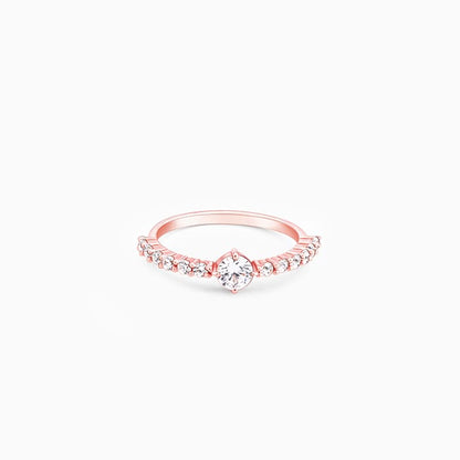 Rose Gold Aura Ring