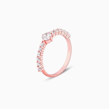 Rose Gold Aura Ring