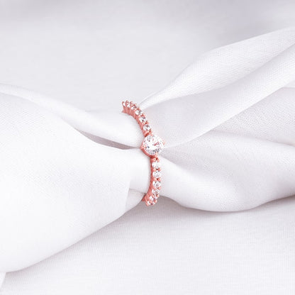 Rose Gold Aura Ring