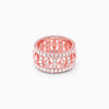 Rose Gold Rhombus Ring