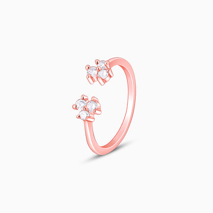 Rose Gold Brahma Kamal Ring