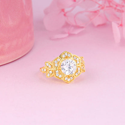 Golden Victorian Ring