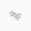 Silver Love's Flower Ring