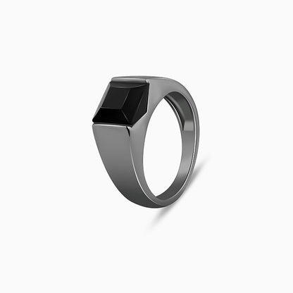 Black Rhodium Jazz Up Ring For Him
