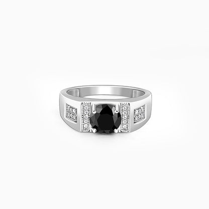 Silver Gentle Harmony Ring For Him -  silver ring for men