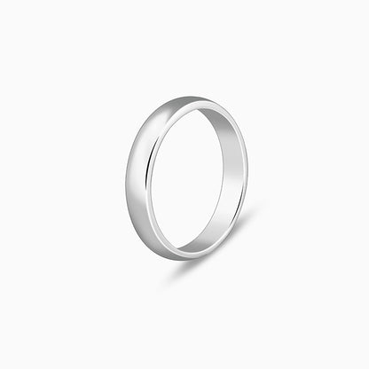 Silver Modern Grace Ring For Him