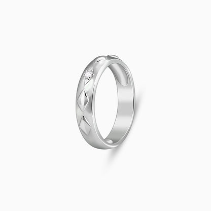 Silver Timeless Ring For Him